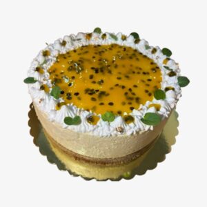 cheesecake de maracuya artesanal postre en tacna por mistikat pasteleria y cafeteria
