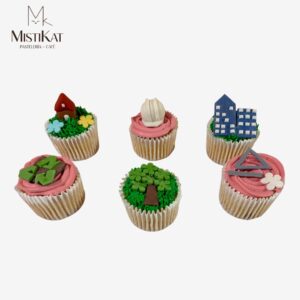 cupcakes con tematica arquitectura personalizados hechos en mistikat pasteleria en tacna