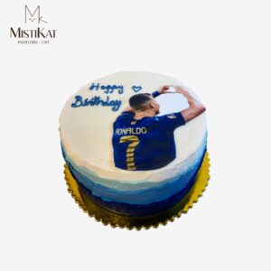 torta inspirada en cristiano ronaldo cr7
