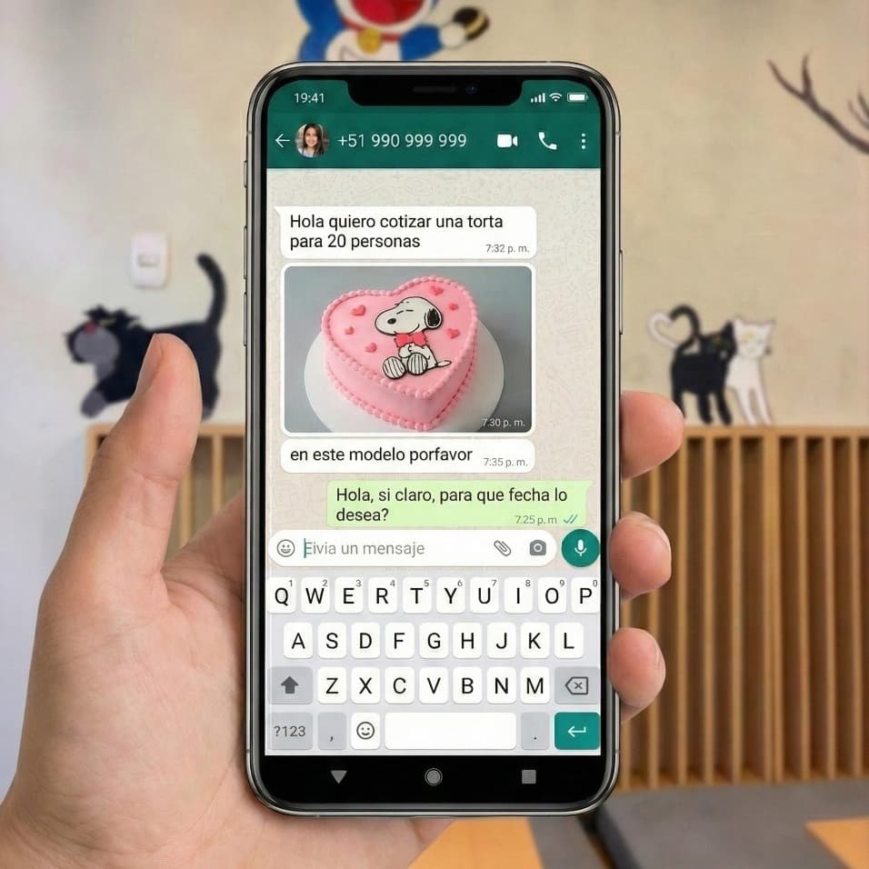 proceso de pedido 1 mistikat tacna proceso de pedido de torta en mistikat pasteleria tacna
