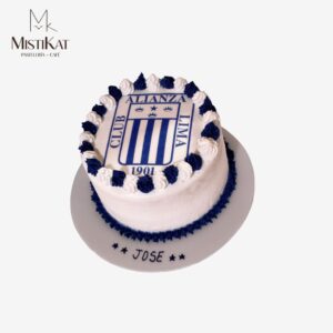 torta alianza lima con impresion comestible