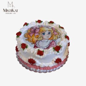 Torta Candy Candy teamtica personalizada por mistikat pasteleria en tacna