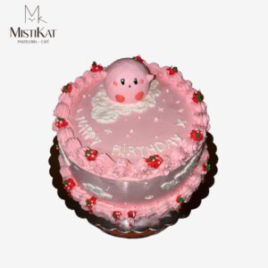 torta kirby de super smash bros personalizada en mistikat pasteleria en tacna con envios a chile arica
