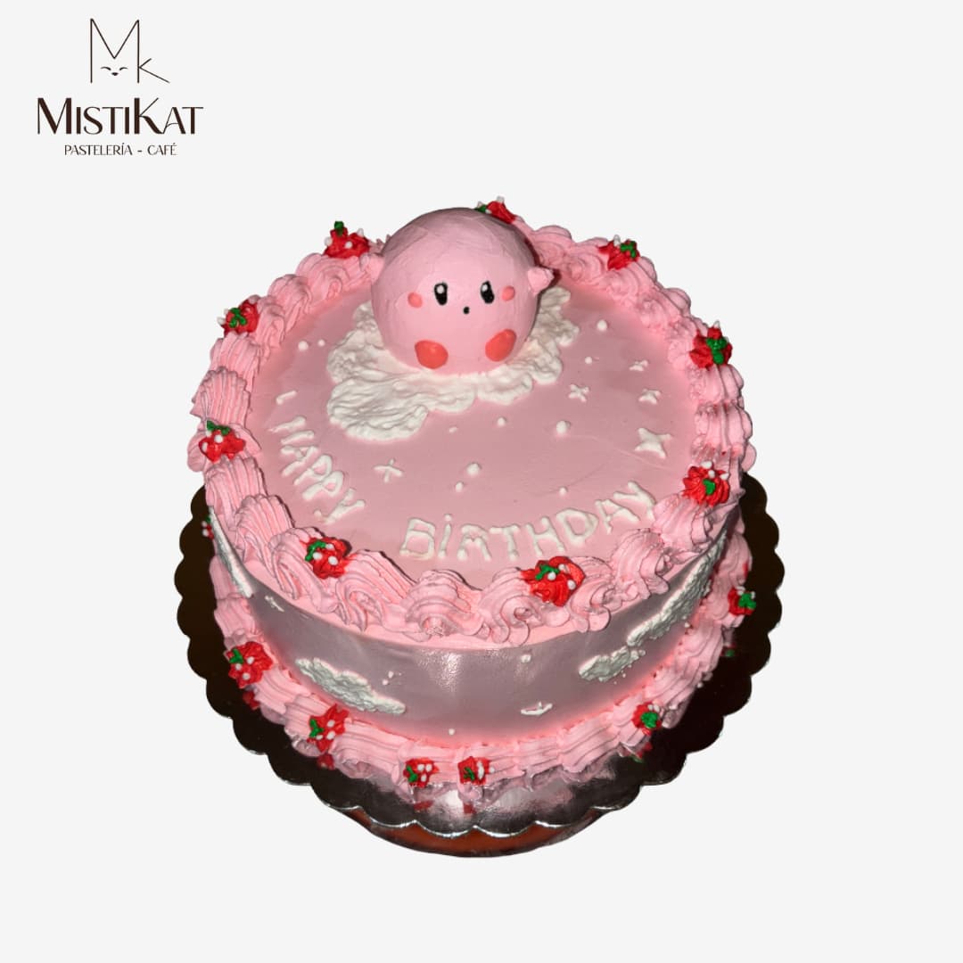 torta kirby de super smash bros torta kirby de super smash bros personalizada en mistikat pasteleria en tacna con envios a chile arica