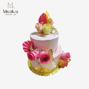 torta 2 pisos para 50 años personalizado por mistikat pasteleria tacna