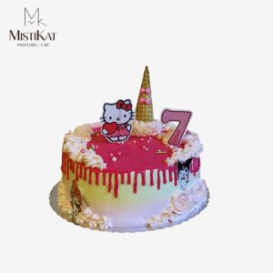 torta hello kitty personalizada por mistikat pasteleria en tacna