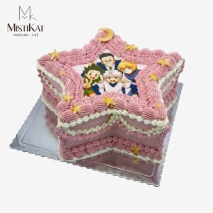 torta estrella con foto de hunter x hunter