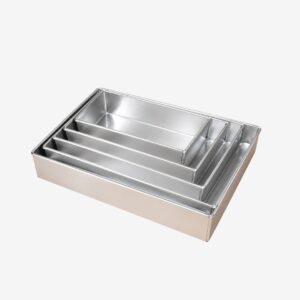 molde rectangular de aluminio tienda de reposteria tacna